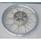 KOLO CELÉ - BUBNOVÉ  - 1,85-18"  S DRÁŽKOU NA POKLICI - HLINÍKOVÝ RÁFEK - (NEREZOVÝ VÝPLET)